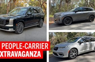 Three rows, no waiting: Fancy people-carriers for ...