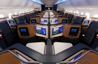 Domestic flights with new United Polaris Studio no...