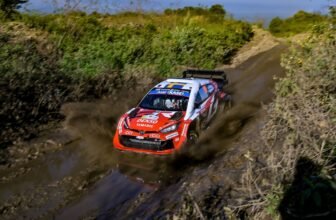 Oliver Solberg heads Toyota top-five lockout as we...