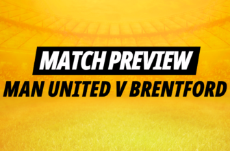 Manchester United v Brentford:  Home shots on targ...