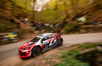 Oliver Solberg crashes out on opening stage