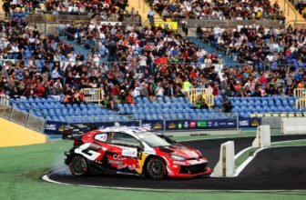 Sebastien Ogier leads as Toyota locks out top five