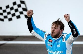 Kaden Honeycutt earns first NASCAR Truck win in Wa...